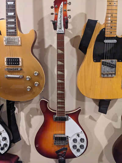 Rickenbacker guitar 620 fireglo  1985 excellent cond.