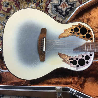 1983 Adamas II by Ovation - 1681 7 - white burst - ID 4388