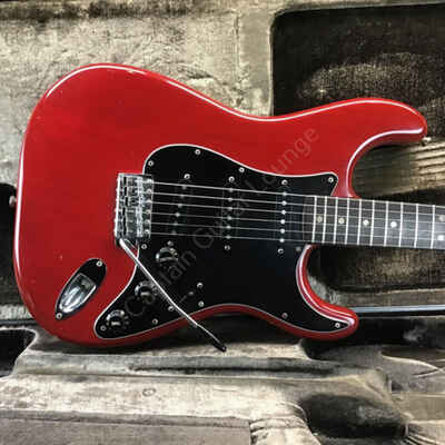 1978 Fender - Stratocaster - translucent red, rosewood fretboard - ID 4591