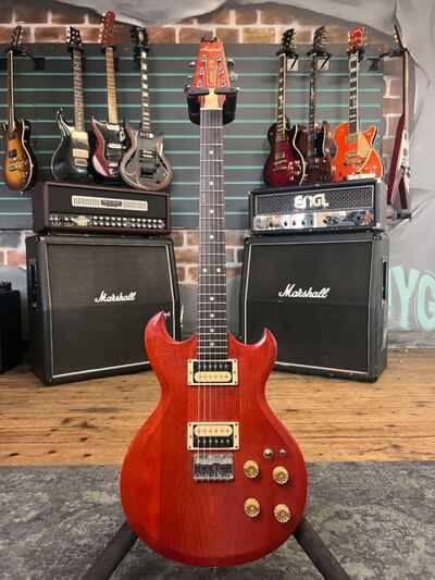 Aria Pro II Cardinal Series CS-250 Padouk Red 1980 MIJ Electric Guitar
