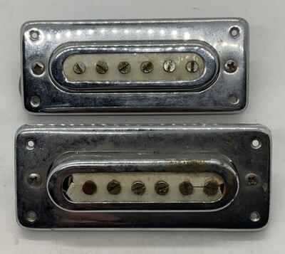 Vintage 1960s 1970s Teisco Kawai Guitar Pickup Kent Stradolin Set Of 2