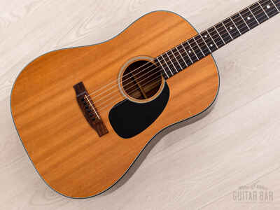 1971 Martin D-18S Vintage Dreadnought Acoustic Guitar w /  Case