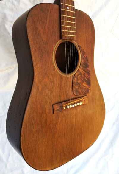 Late 1950s Guild Pre-Prototype Guitar ?? Solid Mahogany Body