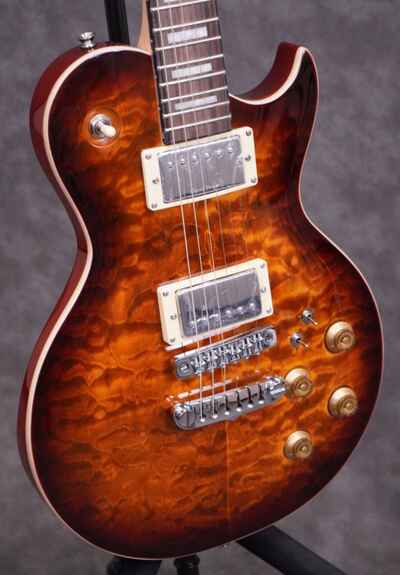 B-Stock Aria Pro II PE-480 Quilted Bourbonburst Finish - W / Setup