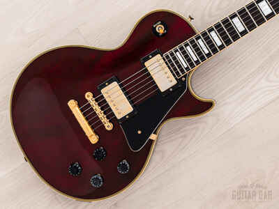 1981 Tokai Love Rock Custom LC100 Vintage Guitar Wine Red, 100% Original w /  Case