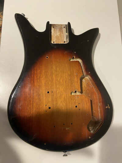 TEISCO ET 200 Used 1960s Japan vintage Sunburst Guitar Body