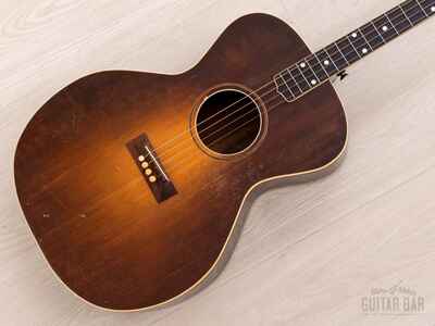 1928 Gibson TG-1 Vintage Tenor Acoustic Guitar Sunburst w /  Case