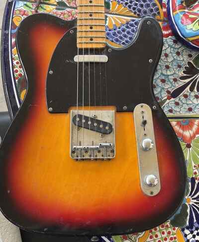 Old Copy Of 1953 Telecaster Guitar High Quality Prob Japanese Origin 7 Lb.