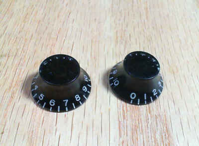 TWO VINTAGE GIBSON EXPLORER BASS VOLUME or TONE KNOBS G325-17