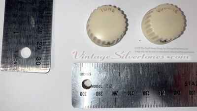 Kay Silvertone Thin Twin electric guitar knobs tone / volume 1950s