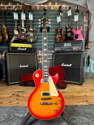 Gibson Les Paul Deluxe Cherry Sunburst 1980 Vintage Electric Guitar