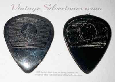 Kay guitar picks (pair) from 1960s