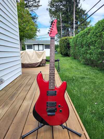 1983 Kramer Focus 2000 - Candy Apple Red - Made in Japan