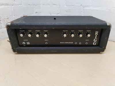VINTAGE RIGG BASS AMPLIFIER HEAD AMP GUITAR AMP