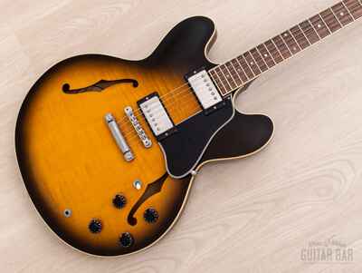 1993 Gibson ES-335 Dot Semi-Hollow Guitar Vintage Sunburst w /  Case
