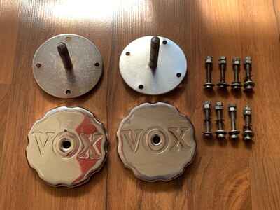 Vox Chrome Swivel Wheel Stand chrome Vintage