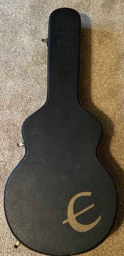 Vintage Epiphone Hardshell Guitar Case, Used, Made in Canada, Old Logo 335