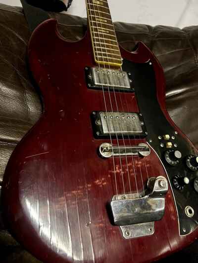 1960-70s NATIONAL SG Electric Guitar ??️Made In Japan ??️Mad Mojo??️Lawsuit Era