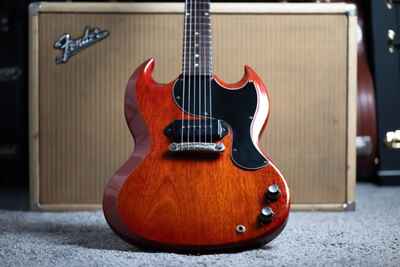 1964 Gibson SG Junior in Cherry Red