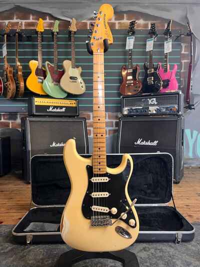 Fender Stratocaster Blonde 1979 CBS Era Vintage Electric Guitar