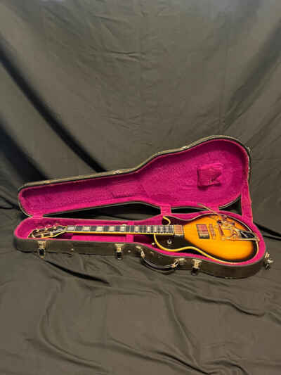 1976 Gibson Les Paul Custom Tobacco Sunburst LP-Bigsby W / OHSC