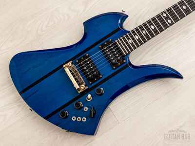 1980s B C. Rich USA Mockingbird Neck Through Vintage Guitar w /  Mono Case