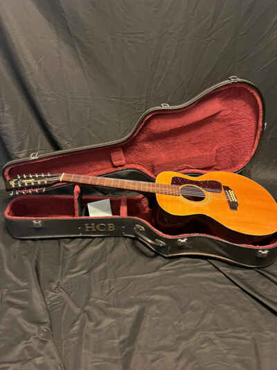 1979 Guild USA F112 Mini-Jumbo 12-String Acoustic Guitar W / Case
