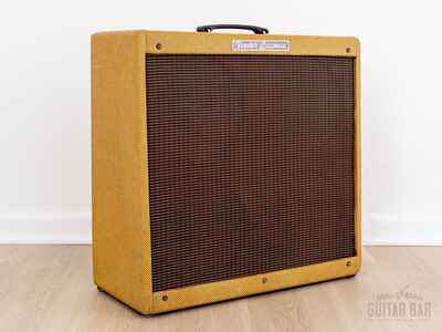 1959 Fender Bassman Tweed Vintage Tube Amp 5F6-A 4x10 w /  Jensen P10P