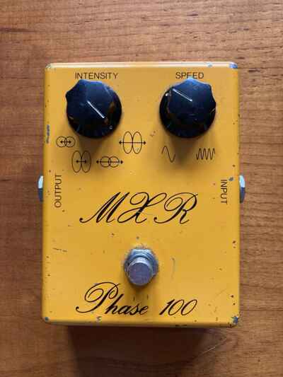 MXR Script Phase 100 1975 Guitar Effects Pedal