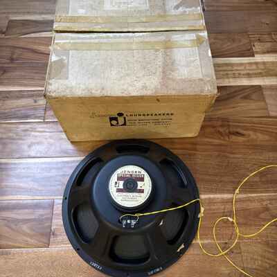 Jensen C15P Gold Label 15?? Subwoofer Speaker Vintage Made in USA Chicago w /  Box
