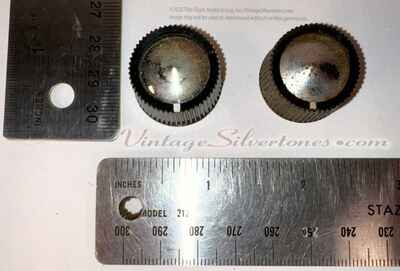 Kay / Silvertone Speed Demon electric guitar knobs circa 1962