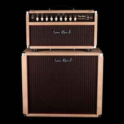 Used Two Rock Vintage Deluxe 40 / 20 Guitar Amp Head & 1x15" Cabinet Dogwood Suede