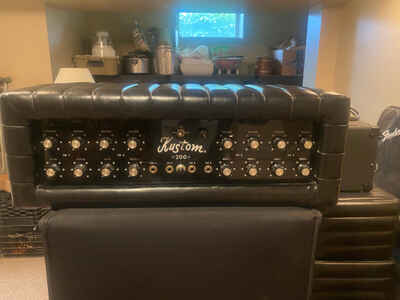 Vintage Kustom 200-6 Amp Head