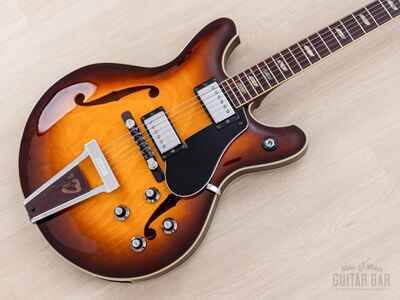 1973 Yamaha SA-60 Super Axe Vintage Semi-Hollow Electric Guitar w /  Case & Tag