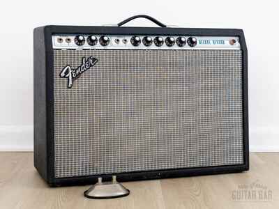 1980 Fender Deluxe Reverb Silverface Vintage Tube Amp, Collector-Grade w /  Ftsw