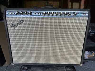 Fender Twin Reverb Silver Faceplate 1970s Vintage