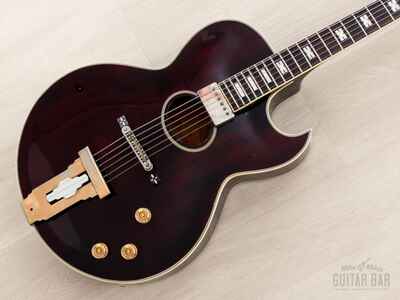 1978 Greco HR680 Vintage Oval Soundhole Howard Roberts Archtop w /  Case, Japan