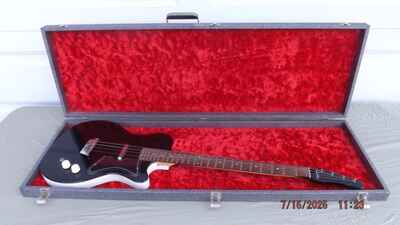 VTG Original Silvertone (Danelectro) Model 1444 Bass Guitar With Case