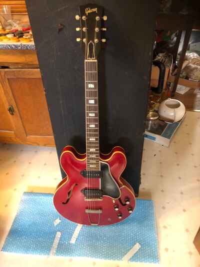 1962 Gibson ES-330TDC Red / Cherry 78998 Serial # From Estate