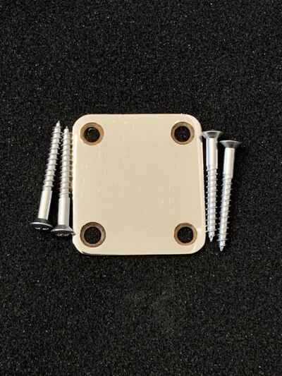 Tele Star Teisco Univox Greco Kent Hi Lo Guitar Neck Plate  MIJ Vintage Part