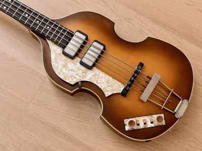 Hofner H500 / 1-61L Cavern Club 61 Violin Beatle Bass, Left-Handed w /  Case & Tags