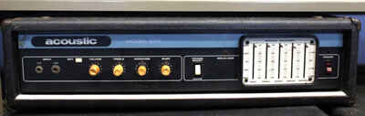Acoustic model 220 Bass Amp Head - Vintage 1970s