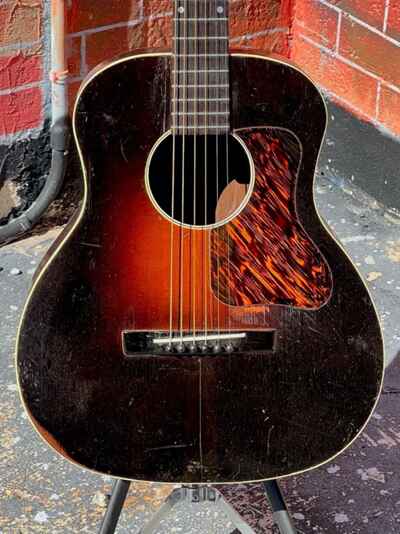 1933 Kalamazoo KG-11 Senior Flat Top an excellent solid example & plays great !