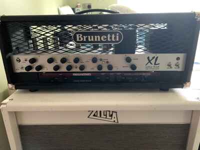 Guitar Amp Head - Brunetti XL 120w 100% Working Order with new tubes.
