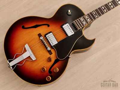 1968 Gibson ES-175 D Vintage Archtop Electric Guitar Sunburst w /  Pat # Pickups