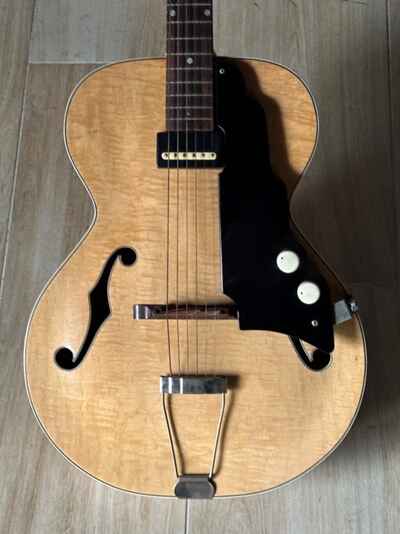 1953 National 1120 Dynamic Electric Arch Top a big minty Blonde Bombshell.