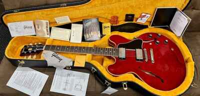 In Store Gibson, Murphy Lab Ultra Light Aged 1961 ES-335 Cherry Ultra Light 2022