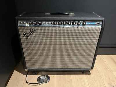 Vintage 1977 Fender Pro Reverb 40 watt Valve Amp Silver face