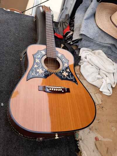 Vintage Korea Guitar 1960 Ot 1970 Model G440 Needs Body Work Look At Pics