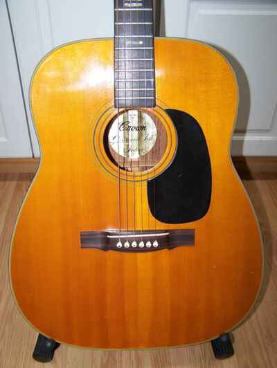 Vintage Early 1960s Crown Acoustic Guitar (Very Rare)